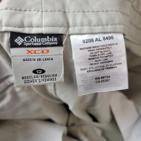 Columbia Womens XCO Pants / Capris Size 12 - Picture 12 of 12